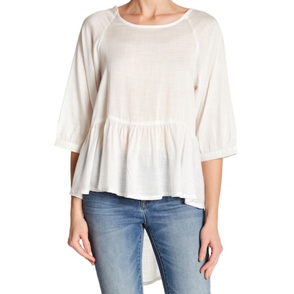 French Connection Esos Summer Slub tee
